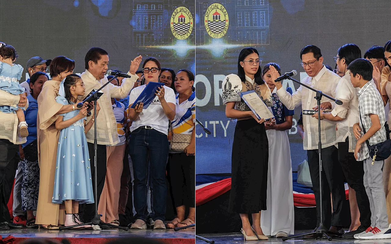 Archival, Osmeña take oath ahead of June 30 assumption