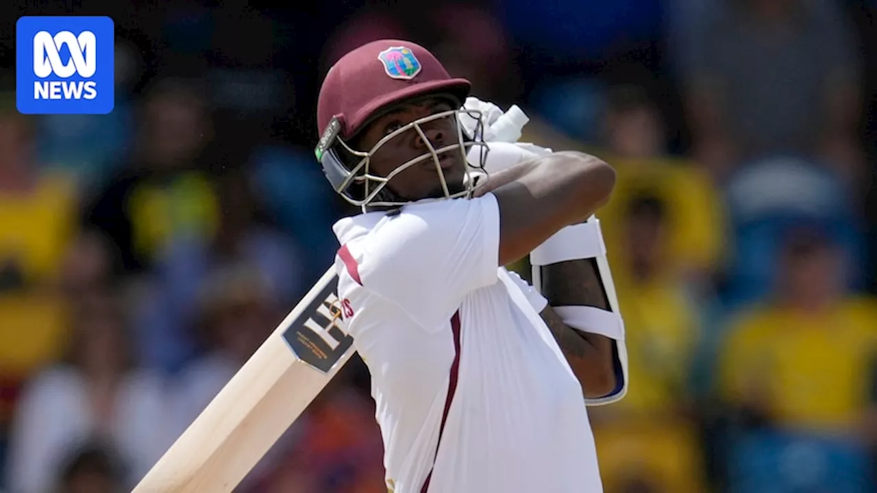 West Indies thrive on Shai Hope as he and Roston Chase lead recovery against Australia on day two of first Test at Kensington Oval