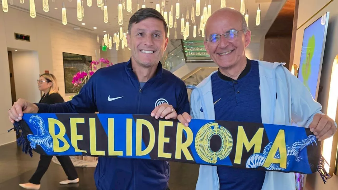 'Biapri', l'interista di ferro che fa 65mila km l'anno per seguire la squadra: 'Sempre col sorriso'