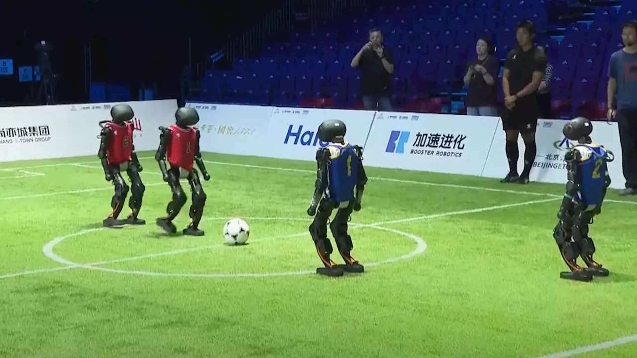 China’s brainy humanoid robots to play soccer game with 90% ball detection power