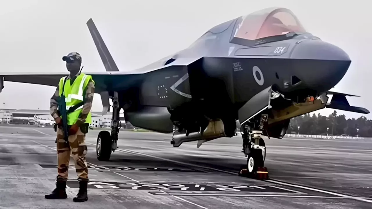 आखिरकार हैंगर में जाएगा भारत में फंसा ब्रिटिश F-35 लड़ाकू विमान, ब्रिटेन को किस बात का था डर