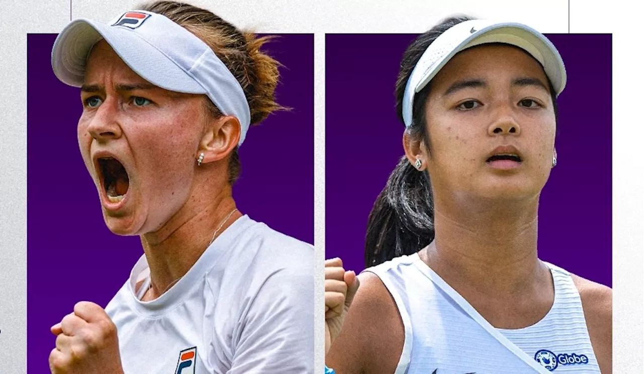 Alex Eala battles defending champion in Wimbledon main draw debut