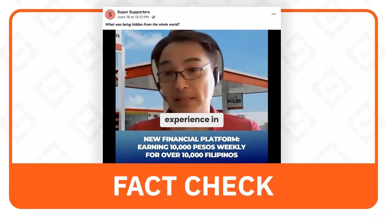 FACT CHECK: Video of Phoenix Petroleum president promoting investment is deepfake