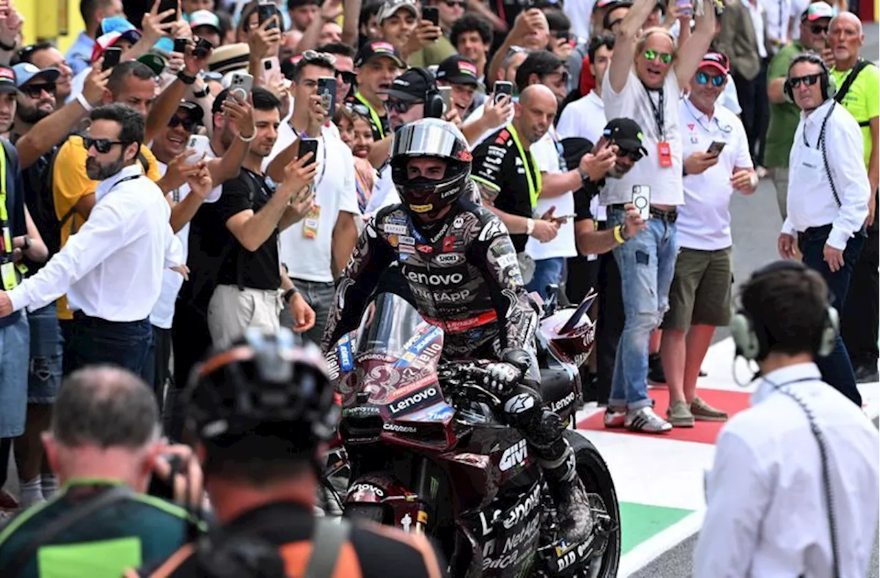 Motorcycling-Marquez crashes twice in bruising day of practice at Dutch Grand Prix