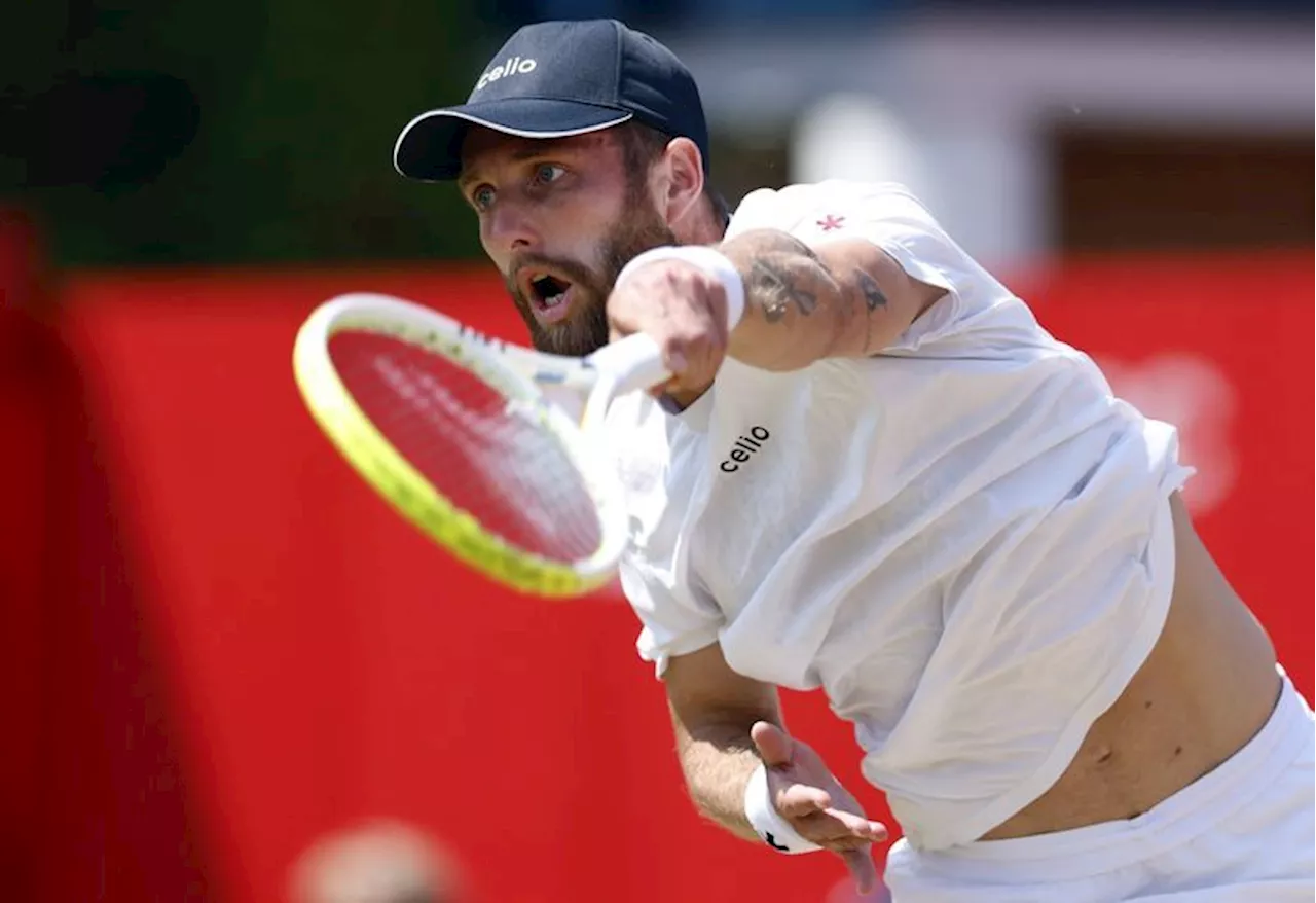 Tennis-Moutet downs Michelsen to reach first ATP final in over five years