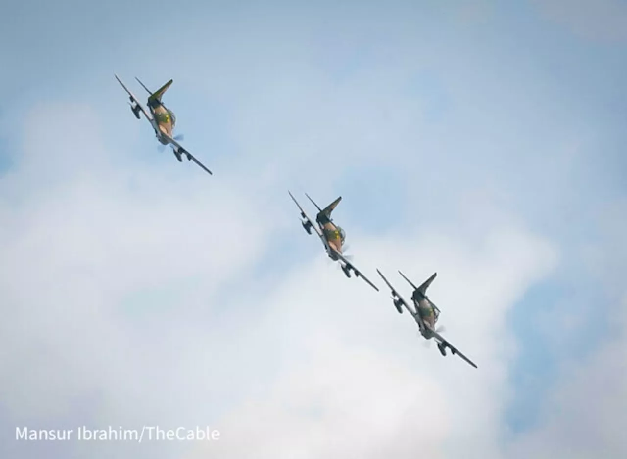 NAF air strikes kill ‘scores of terrorists’ in Niger state