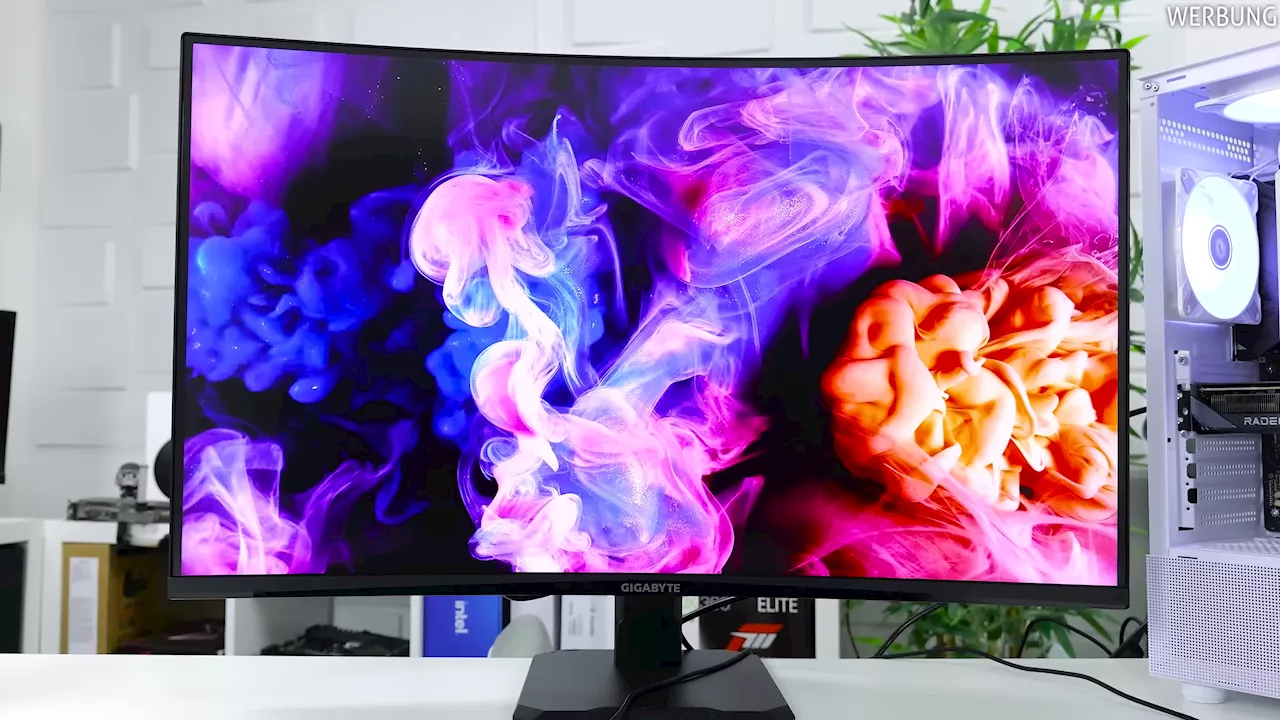 Gigabyte GS32QCR: Curved 32'-Monitor für Gamer zum Sparpreis