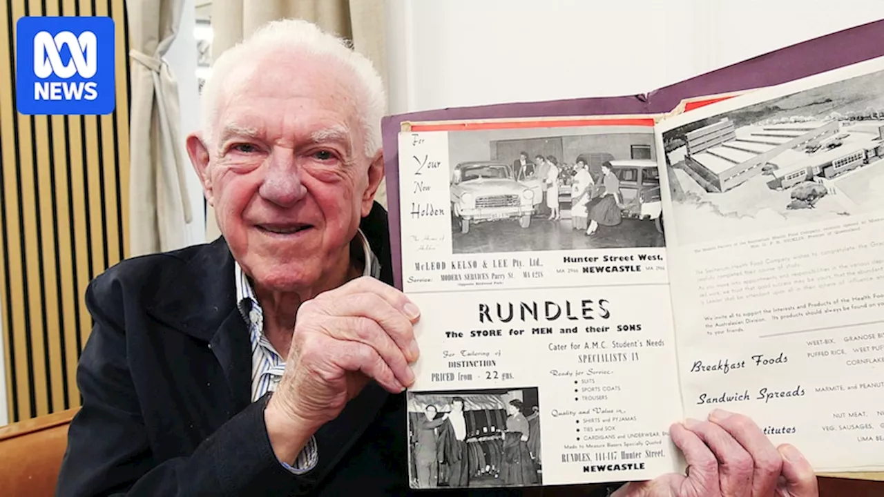 Ross Willis relives memories modelling suits in the 1950s