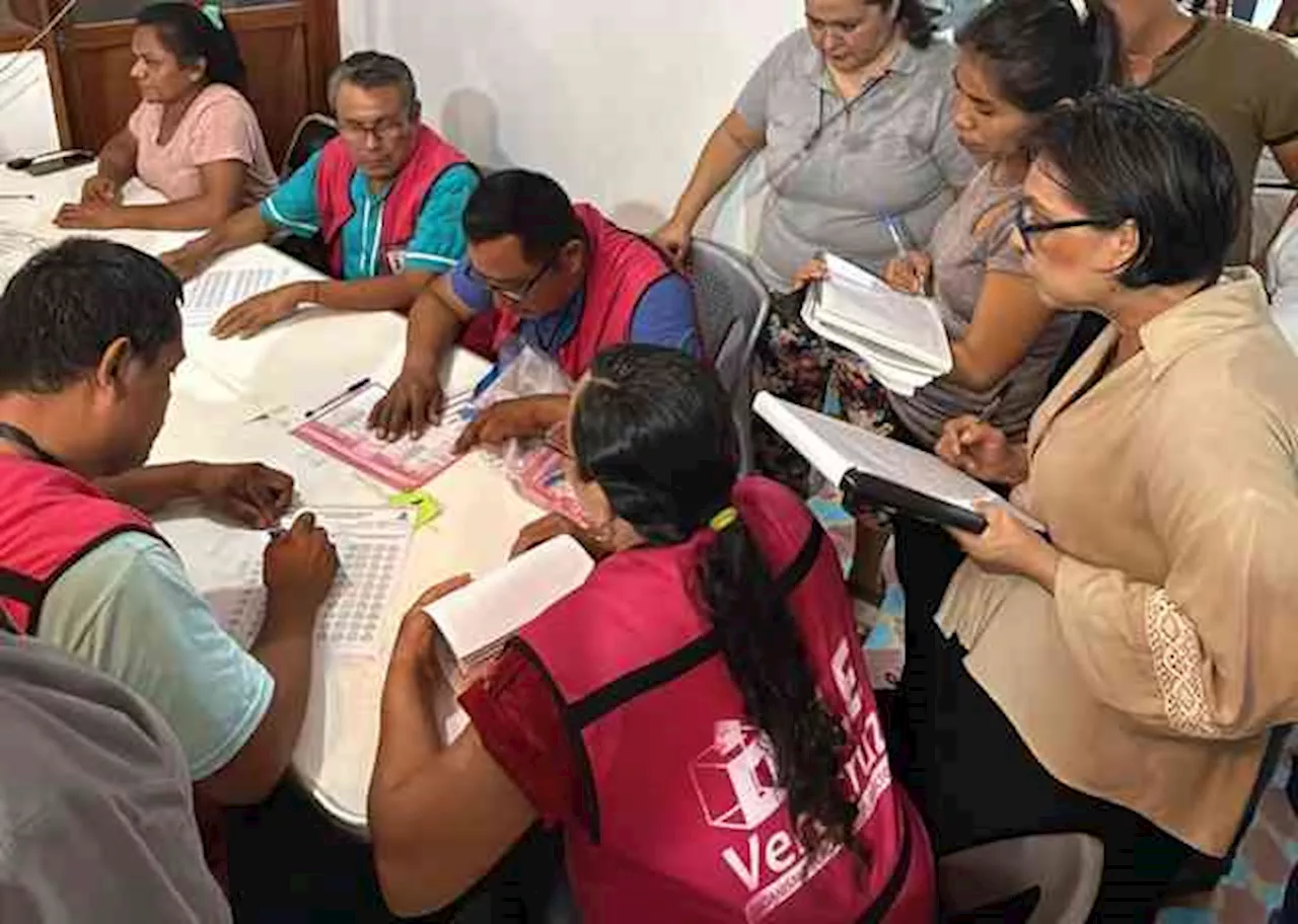 Cerca de concluir, cómputo de la elección judicial del Estado de Veracruz