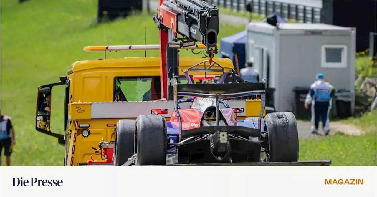 Unglücklicher Ausfall für Charlie Wurz im Formel-3-Rennen in Spielberg