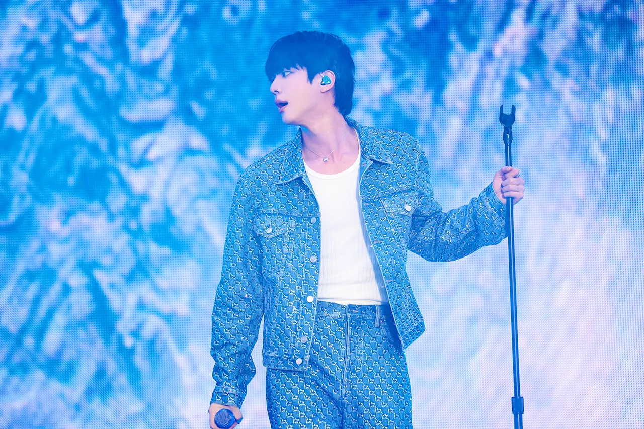 Exclusive: BTS’s Jin Runs Toward ARMY’s Hearts At Epic “#RUNSEOKJIN_EP.TOUR” Kick-Off Concert In Goyang