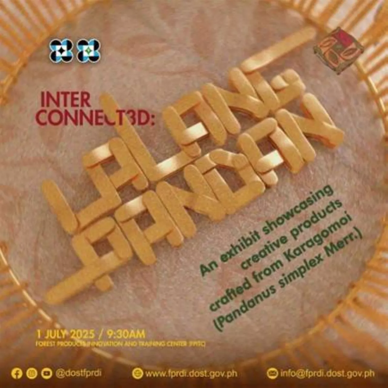 DOST exhibit showcases innovative, modern uses of pandan