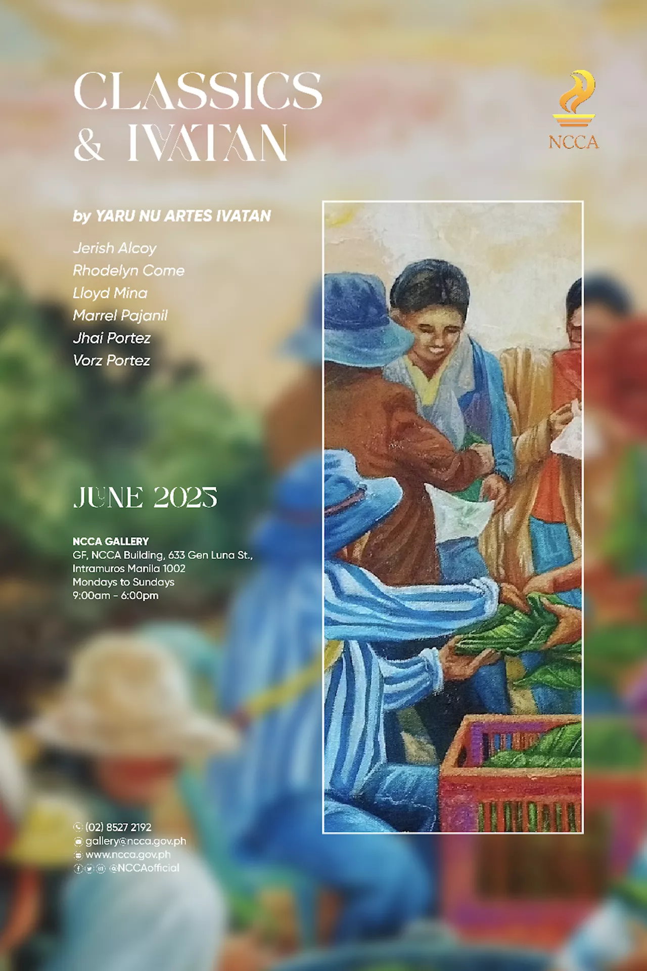 Ivatan artworks grace NCCA Gallery