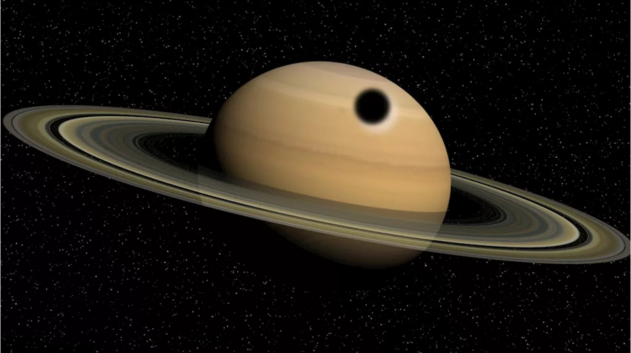 Un objeto negro apareció en la superficie de Saturno y se puede ver desde la Tierra: ¿qué es?