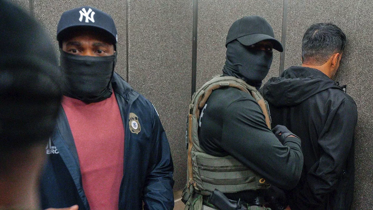 New York leaders push for proposed bill that would ban ICE agents from wearing masks during arrests
