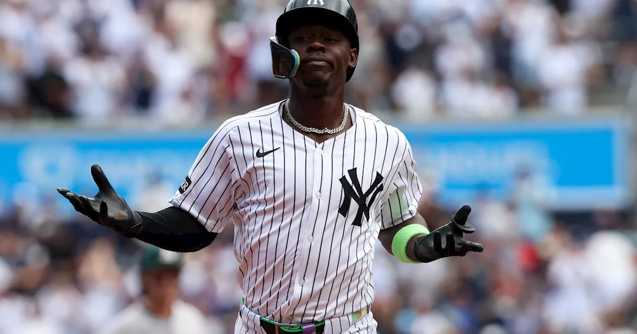 Aaron Judge homers twice, Jazz Chisholm Jr. drives in 4 in Yankees' rout of Athletics