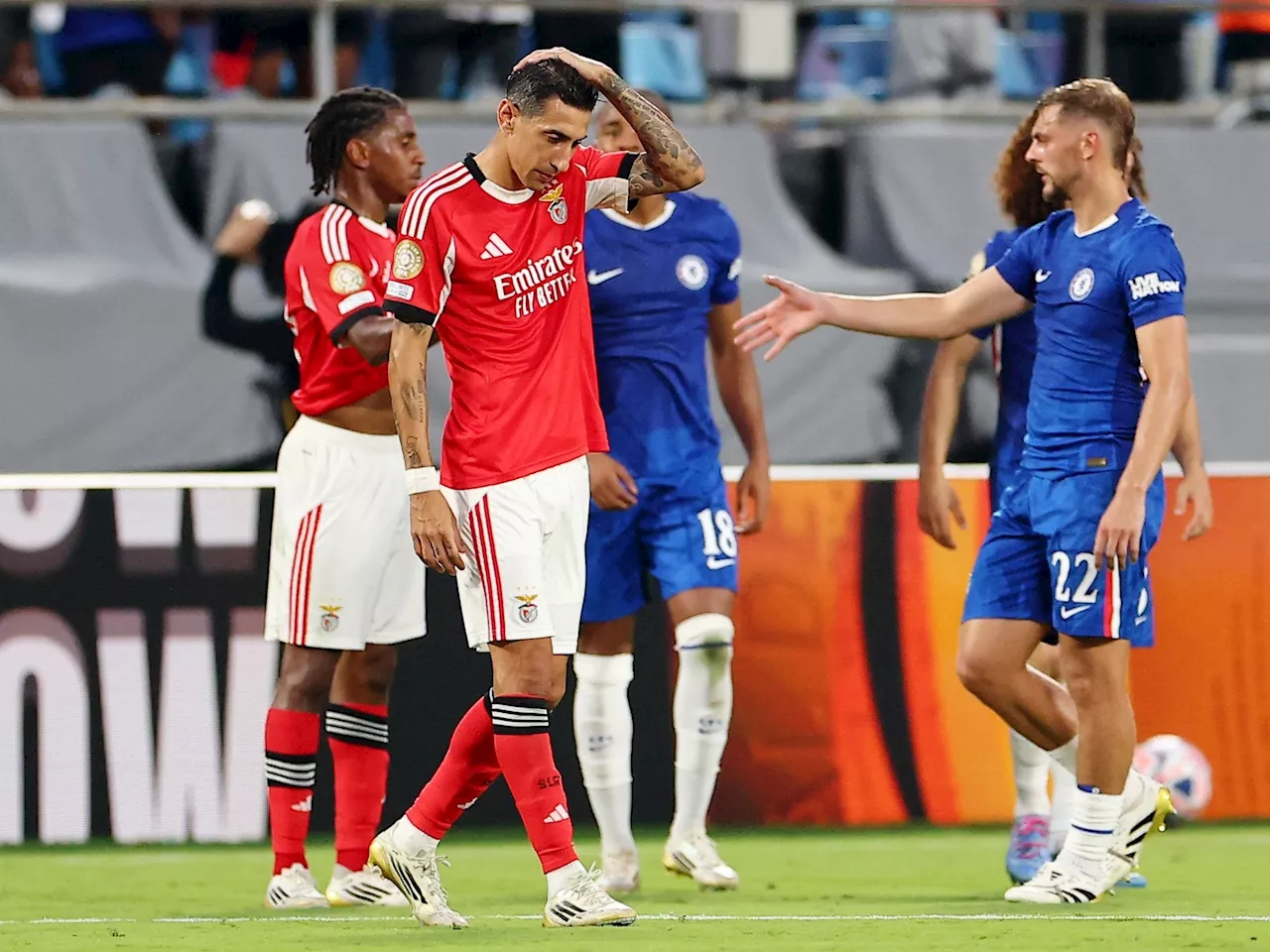 El injusto y absurdo final de Ángel Di María en Benfica: dos eliminaciones en un día y un partido que duró casi 5 horas