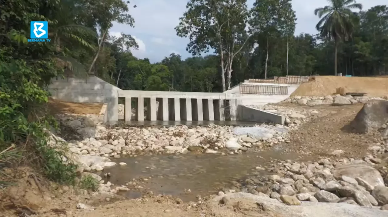 Baling anti-flood plan ramps up as RM22.8m Sabo Dam nears 62pc completion, 17 new homes for victims ready by July