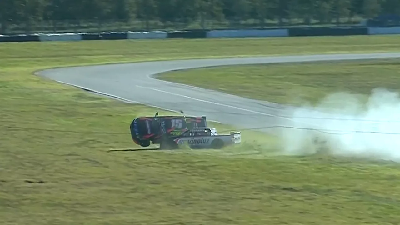 Tremendo vuelco de Martinez pone fin a la Final de TC Pick Up