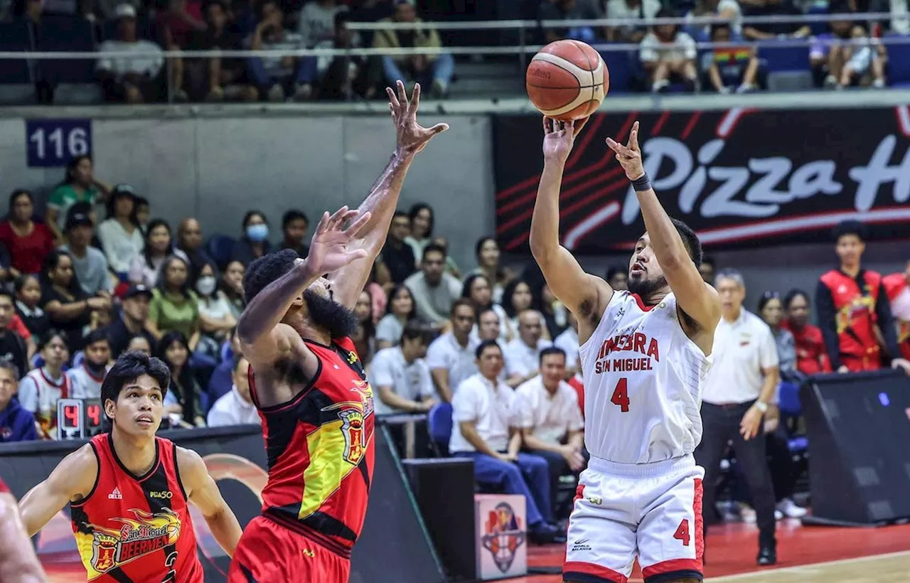 Abarrientos breaks out from slump, torches San Miguel in Game 3 as Ginebra regains semis lead