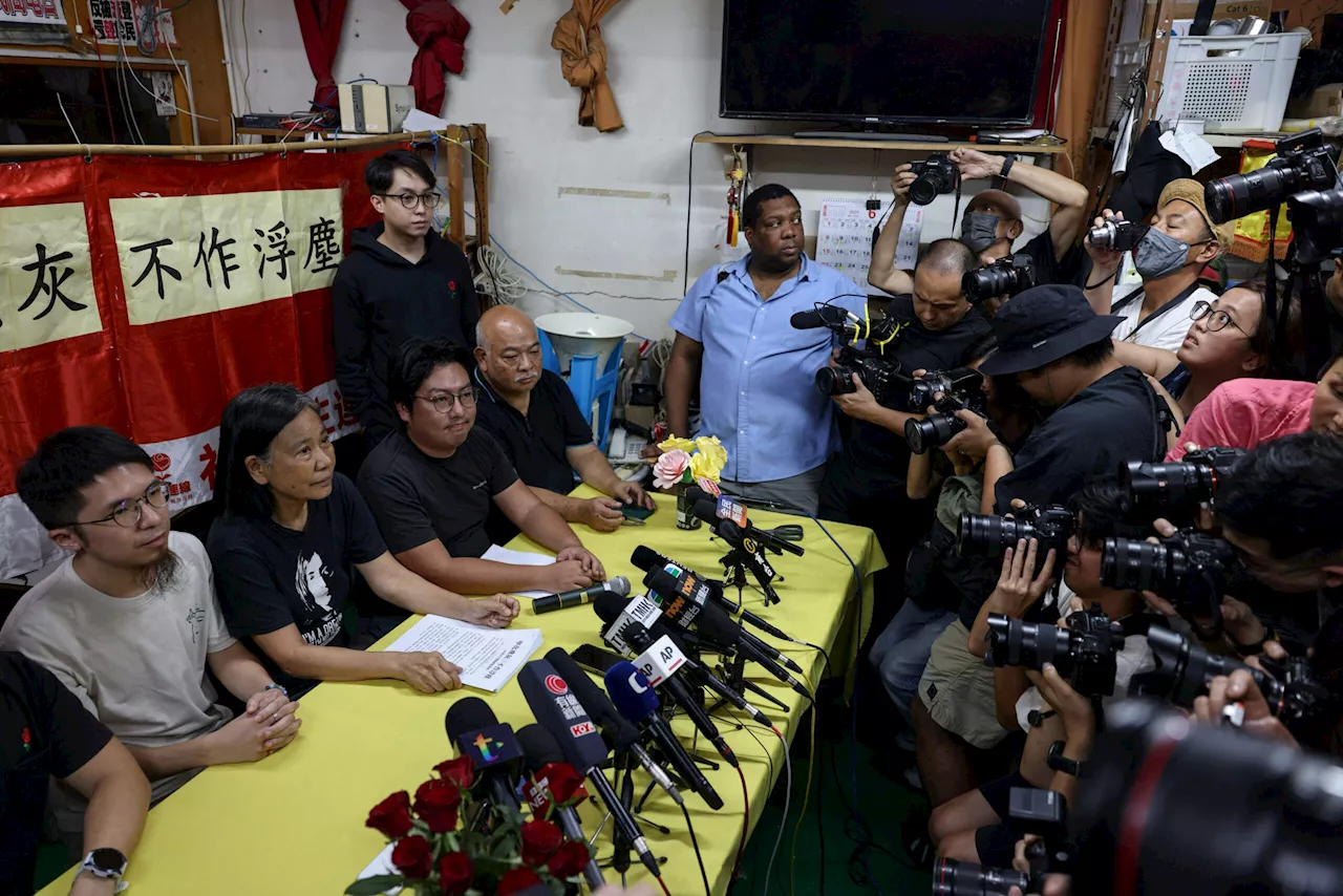 Hong Kong’s last active pro-democracy group says it will disband amid security crackdown