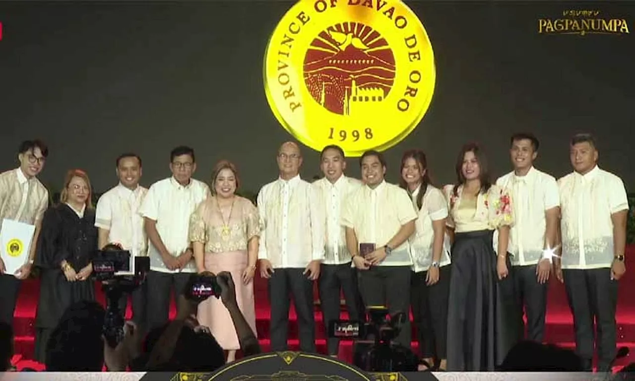 Davao de Oro ushers in 'trifecta of governance' with new leaders