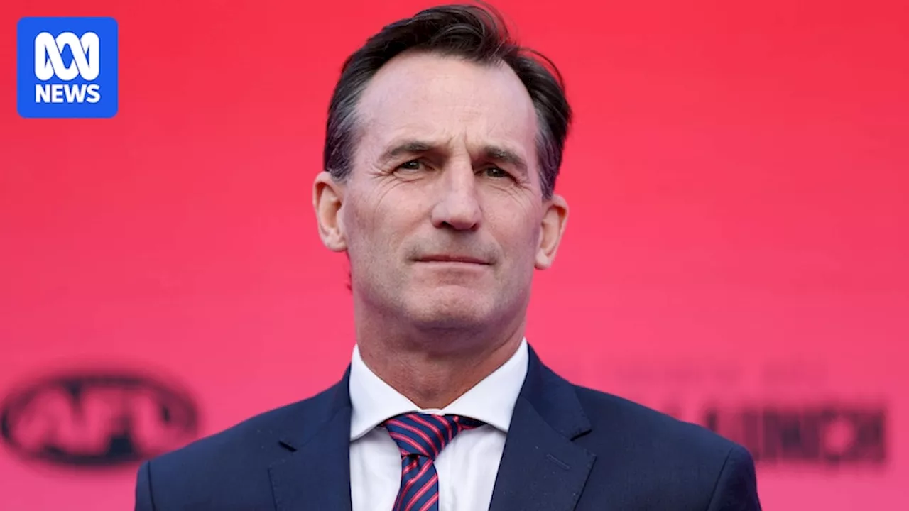 AFL boss Andrew Dillon explains why league is yet to finalise new-look illicit drugs code