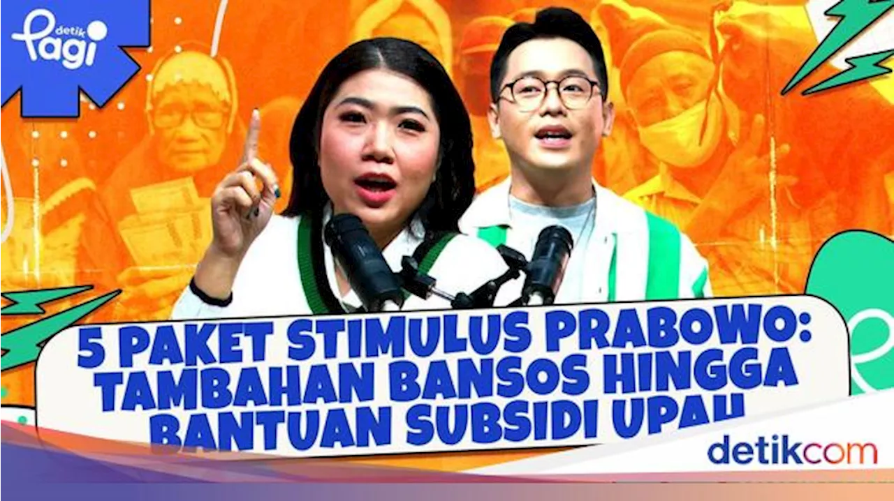 5 Paket Stimulus Prabowo: Tambahan Bansos Hingga Bantuan Subsidi Upah