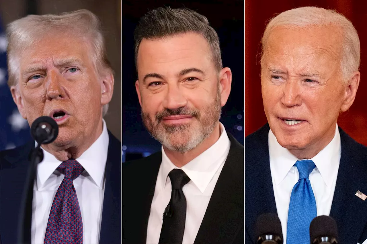Jimmy Kimmel slams Trump's robotic Joe Biden conspiracy theory: 'This is so deeply nuts'