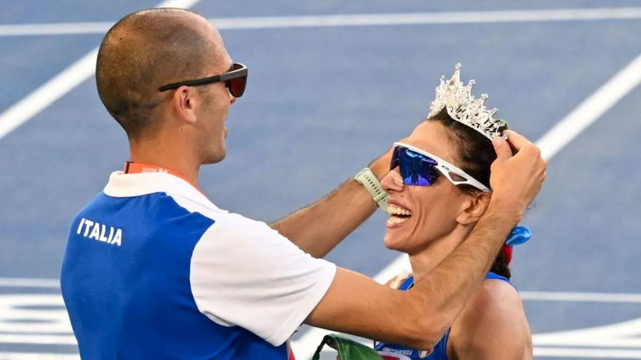 Palmisano, genesi di un record tra training e fisioterapia. Il coach-marito Dessi: 'Impressionante'