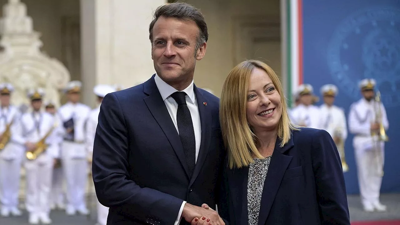 Incontro Meloni-Macron: 'Sostegno incrollabile all'Ucraina, convergenze sull'Agenda Ue per la competitività'