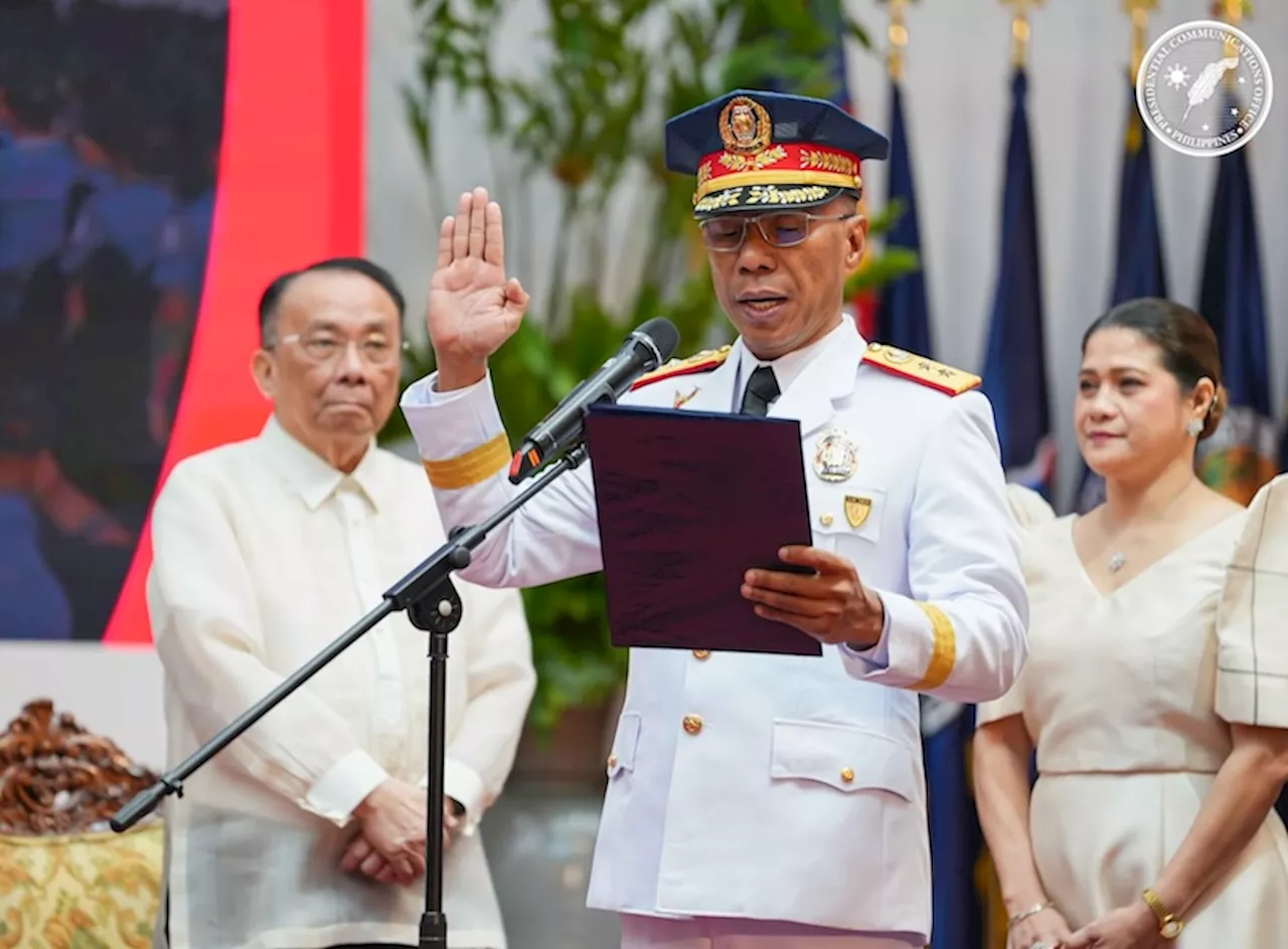 INAUGURAL SPEECH: To serve and protect the Filipino people with integrity, courage, and compassion
