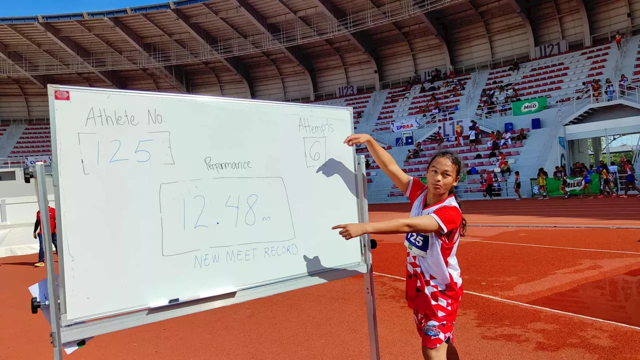 Calabarzon’s Sam Garcia throws shot at Palaro history, scores record wins