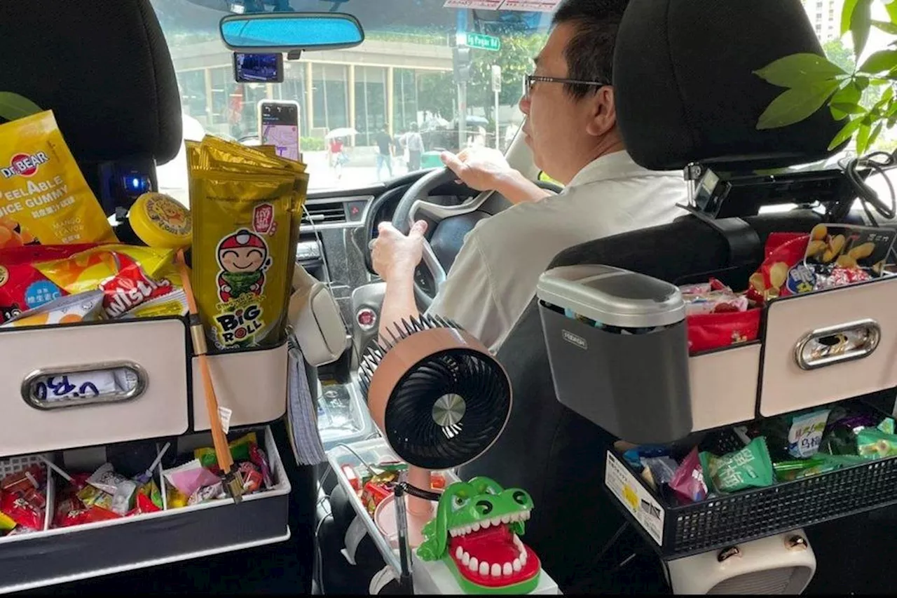 This Grab driver’s S$60-a-week refreshment gesture is winning hearts in Singapore