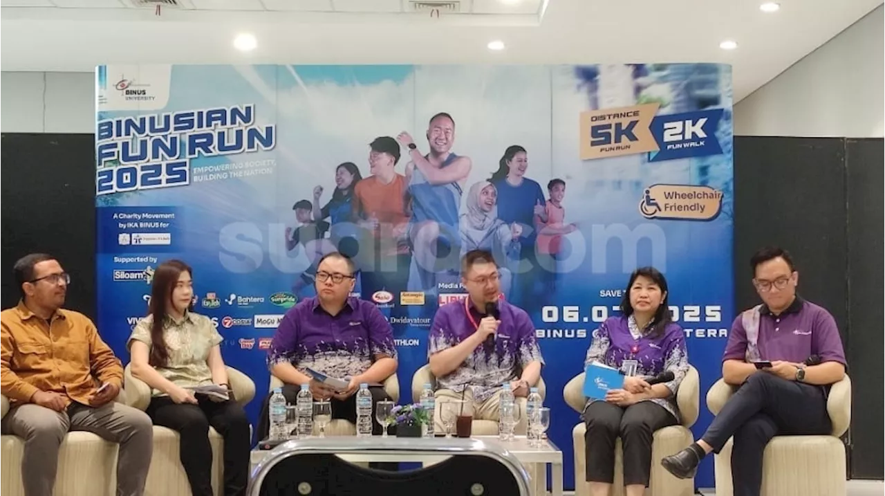 Binusian Fun Run 2025: Hadirkan Energi Positif untuk Bumi dan Sesama