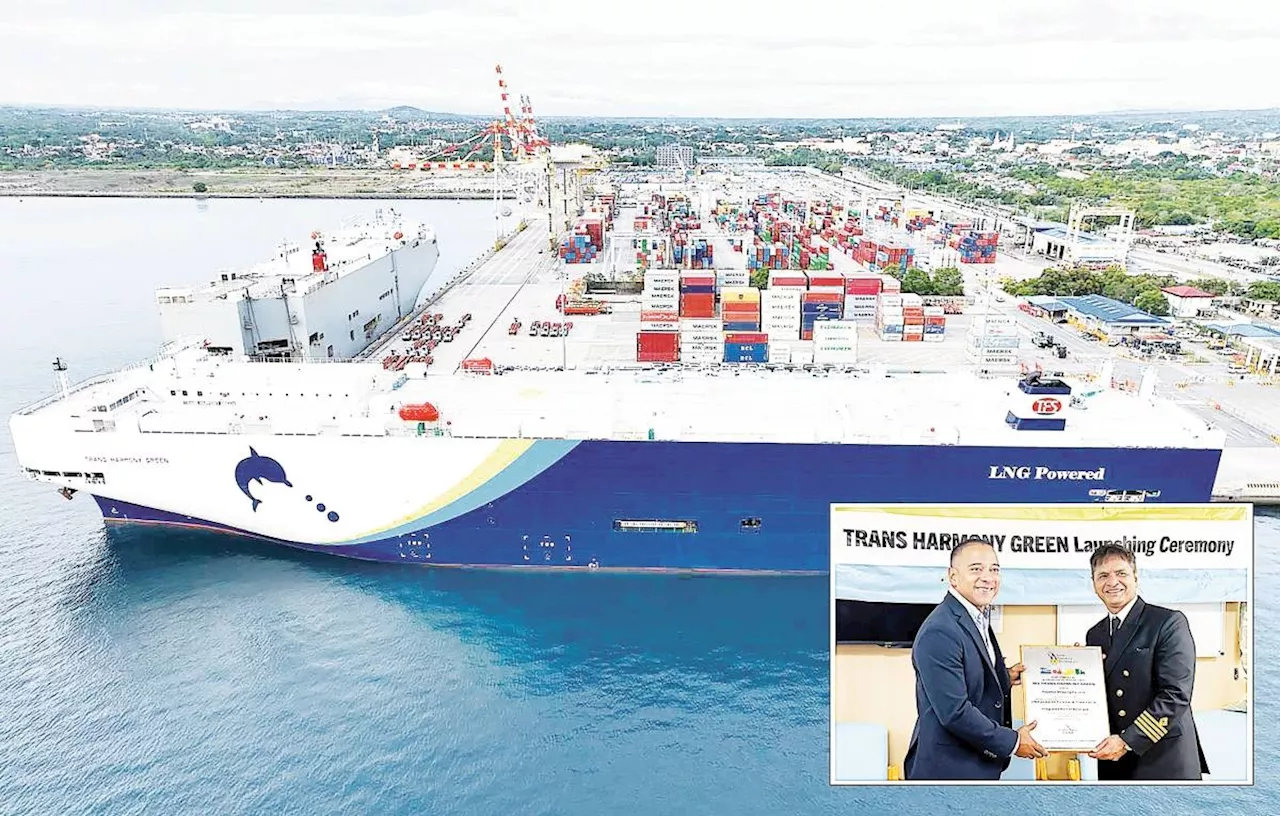 ATI's Batangas port handles first LNG-powered vessel