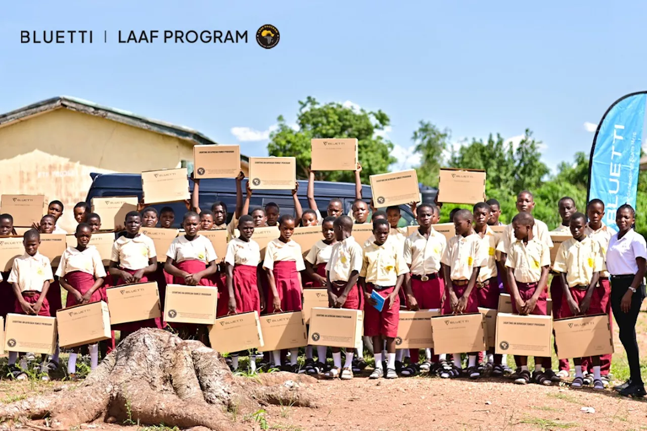BLUETTI LAAF Program Keeps Sparking Hope Across Africa with Solar Power