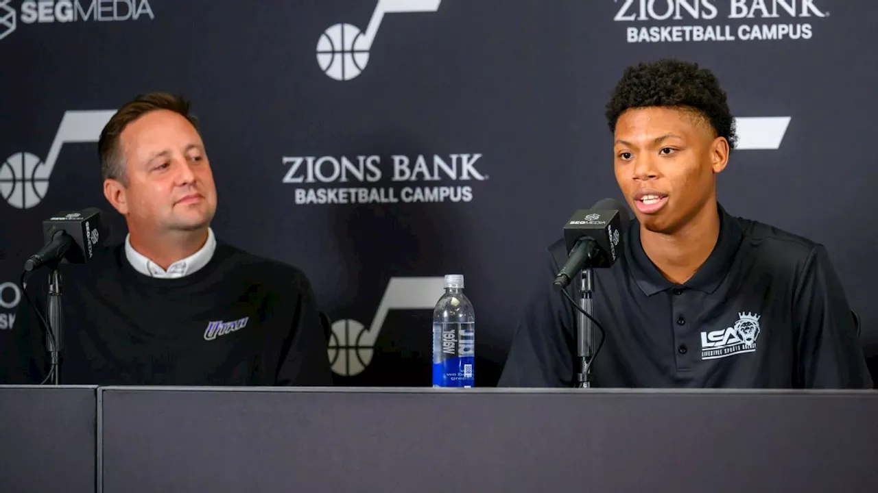 Ace Bailey expresses enthusiasm for being with Jazz in Utah intro