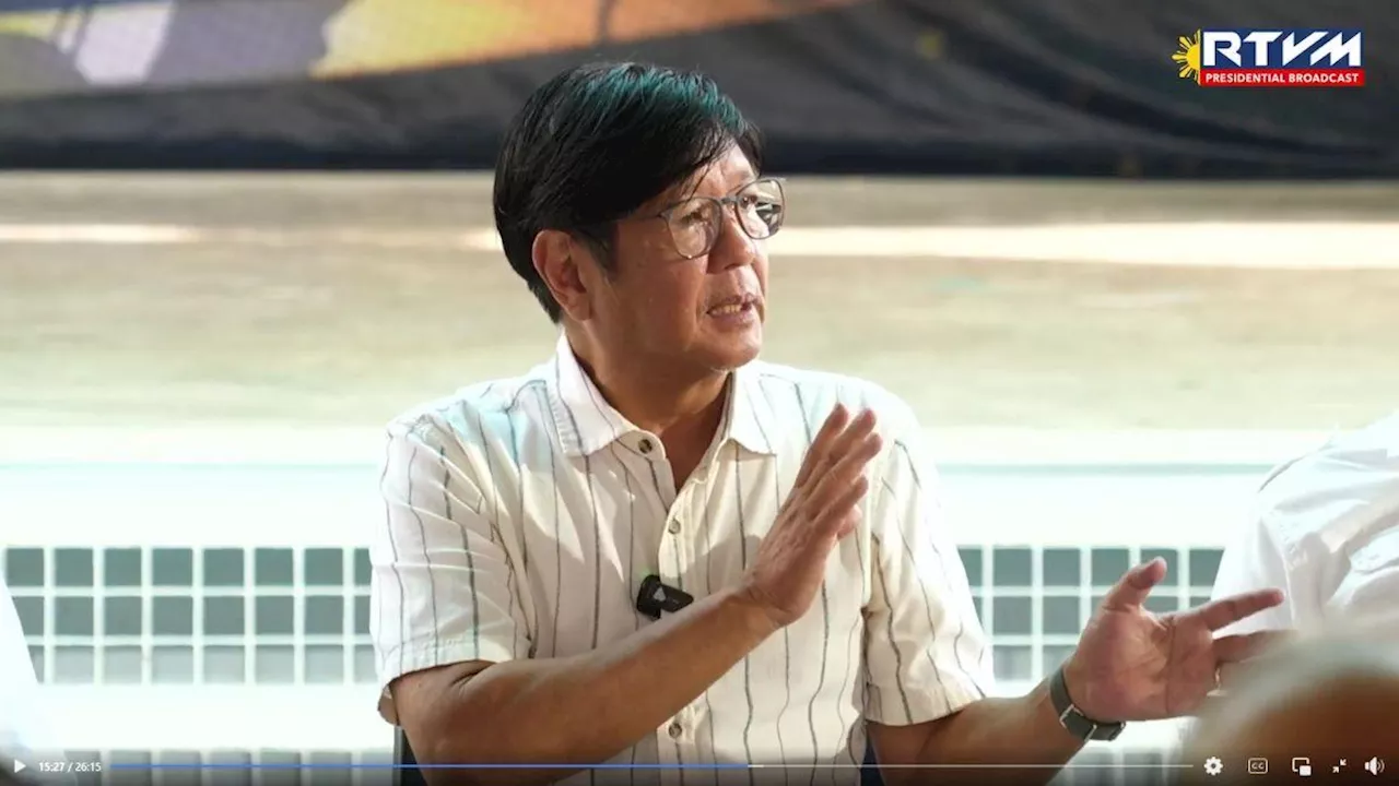 Marcos says he wants soil laboratories in every region