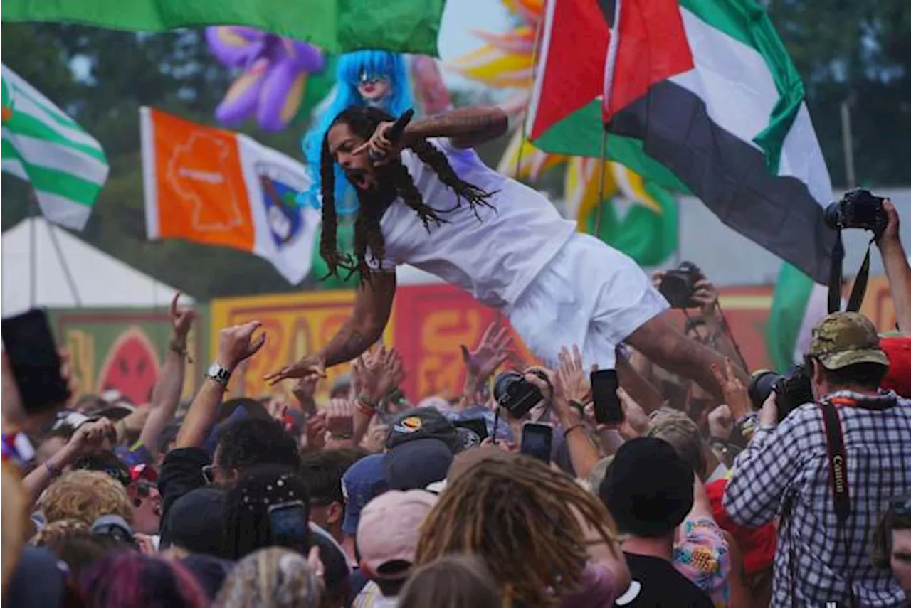 Glastonbury mixed pop and politics long before the Bob Vylan controversy