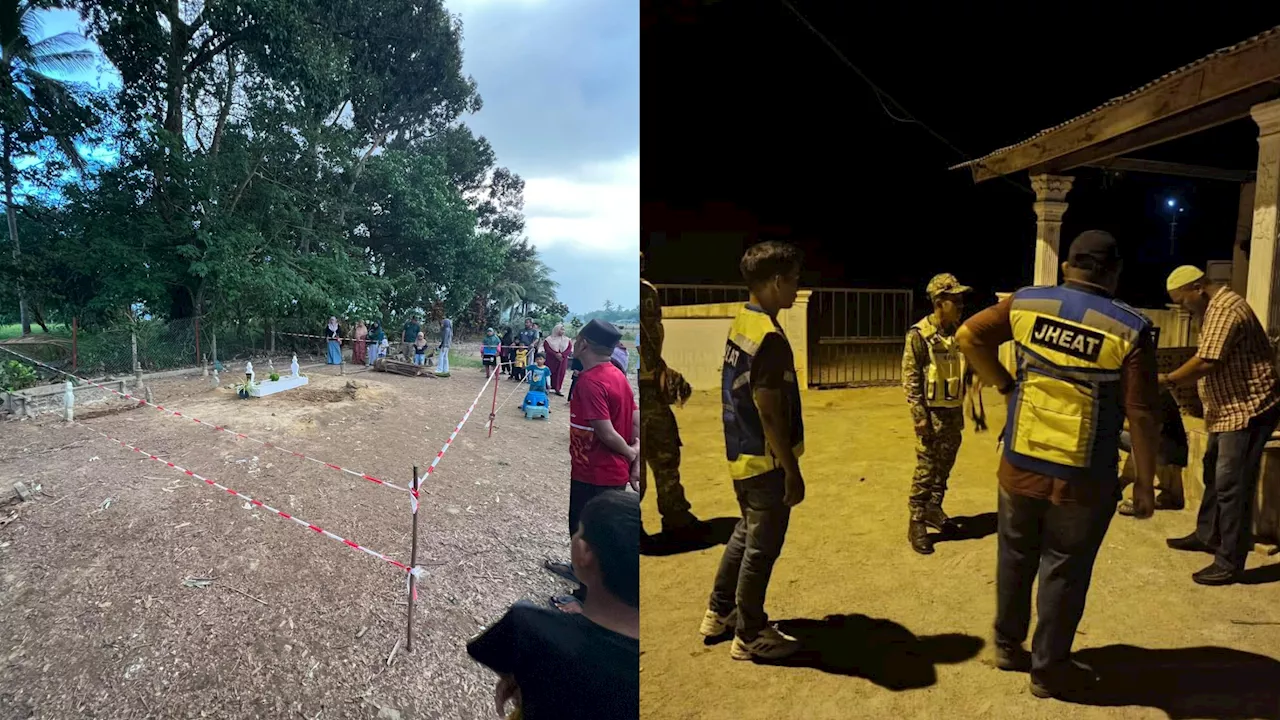 Kubur Arwah Nurly Shahirah Kini Dipasang Tali Penghadang – “Ada Yang Ambil Tanah Sapu Di Muka”