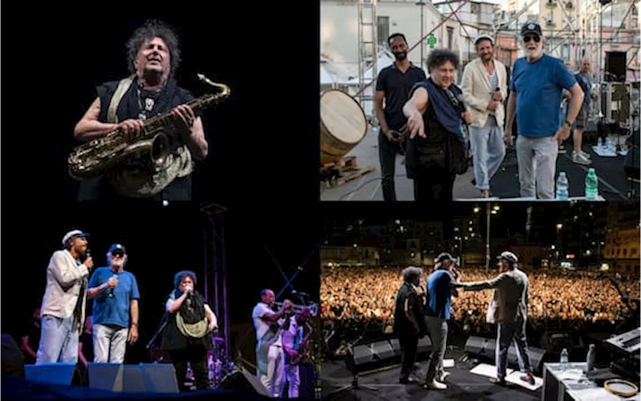 Enzo Avitabile, concerto a Napoli per i suoi 70 anni con De Gregori, Jovanotti e Touré