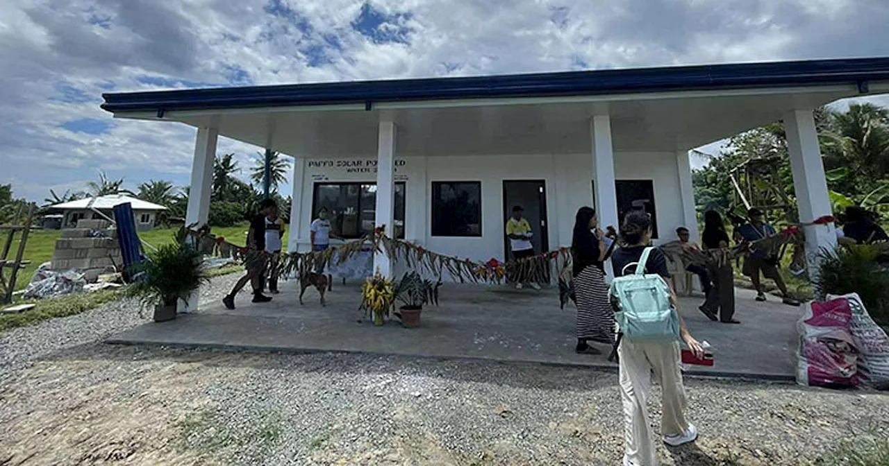 Solar-powered water system brings clean drinking water in Ubay, Bohol