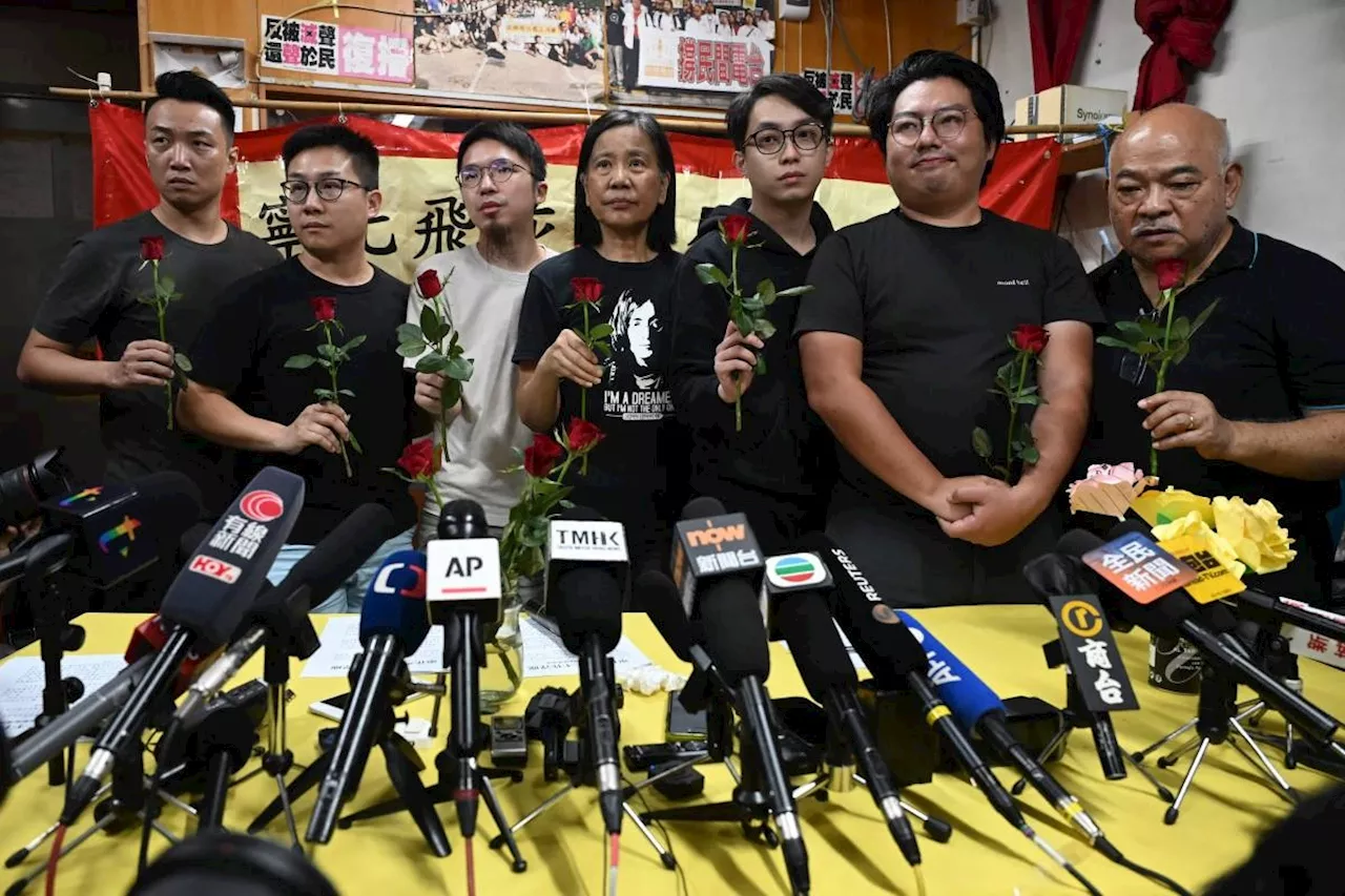 Hong Kong’s pro-democracy group disbands