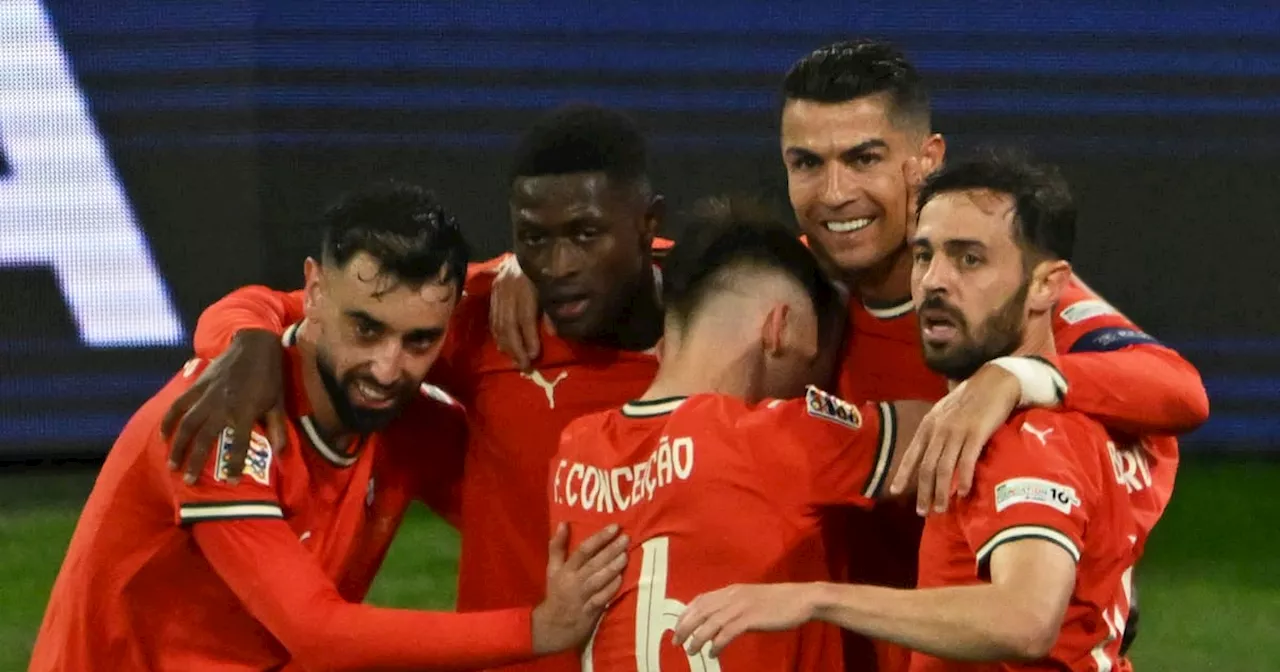 Cristiano Ronaldo metió a Portugal en la final de la Nations League