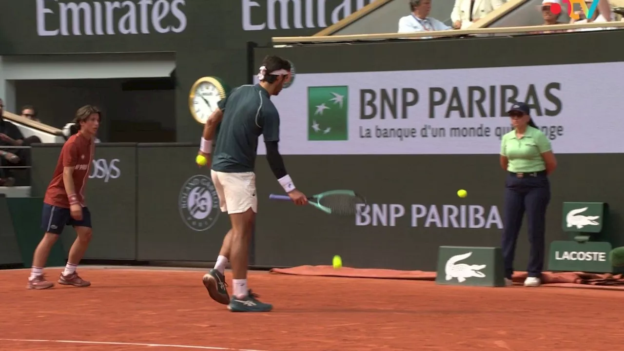 Linienrichterin abgeschossen - Djokovic raus, Musetti nicht