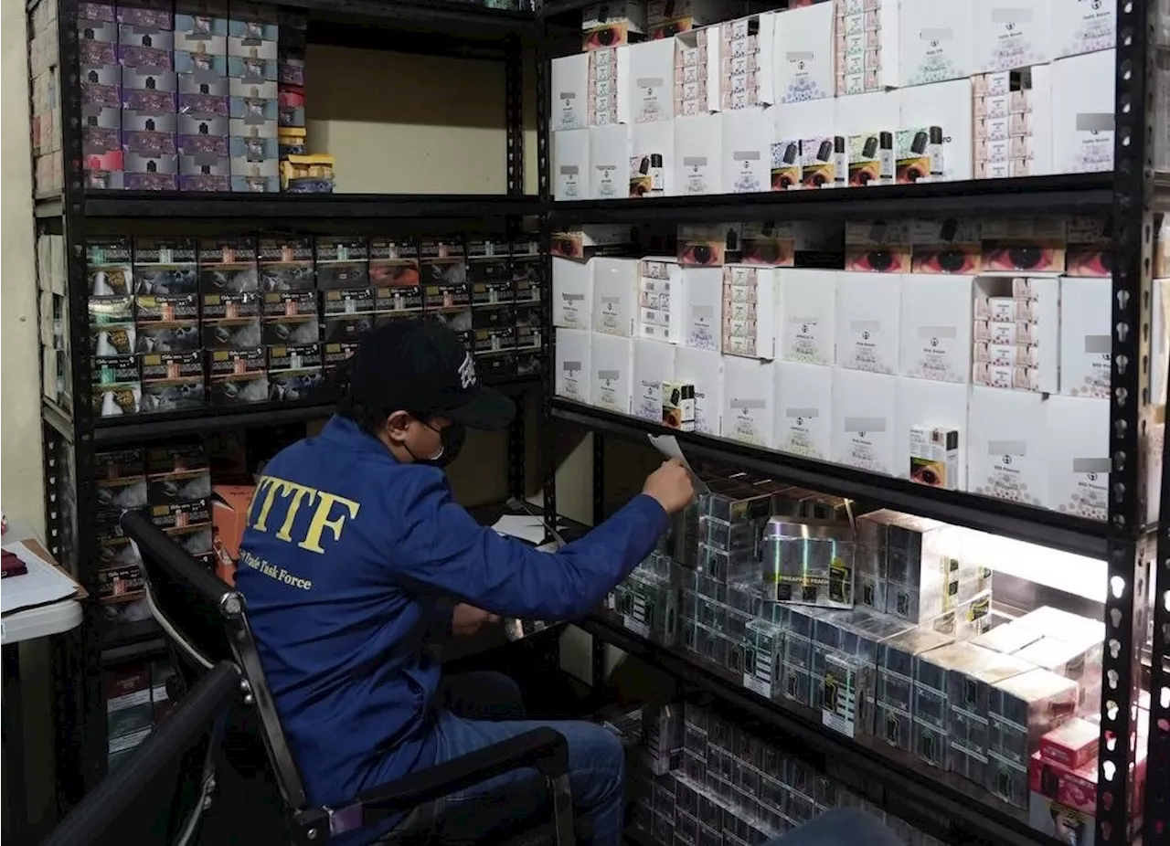 BIR seizes 18,811 illicit vape products in Bulacan raid