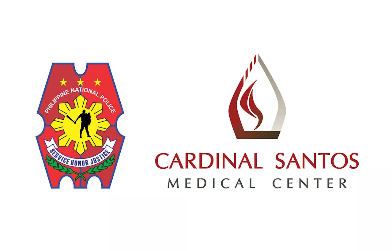 PNP, Cardinal Santos launch health drive