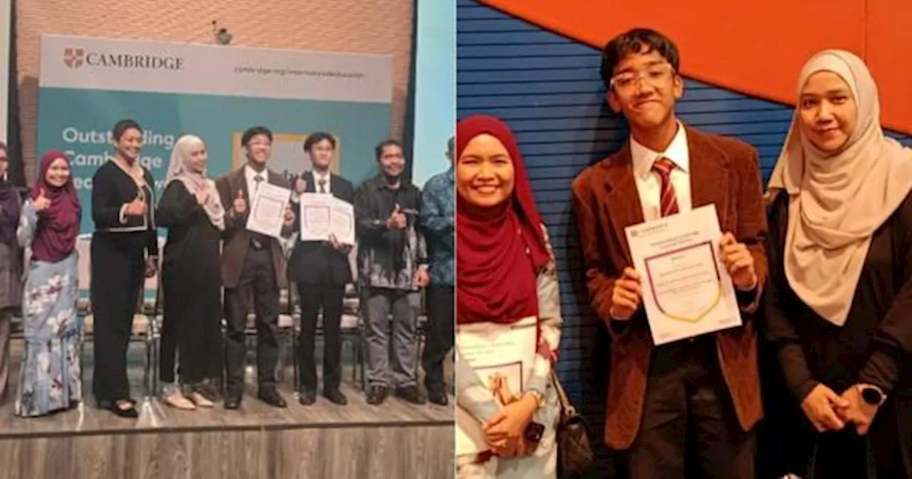 2 MRSM Students Win 'Top In The World' Award For Scoring Highest Marks Globally In IGCSE