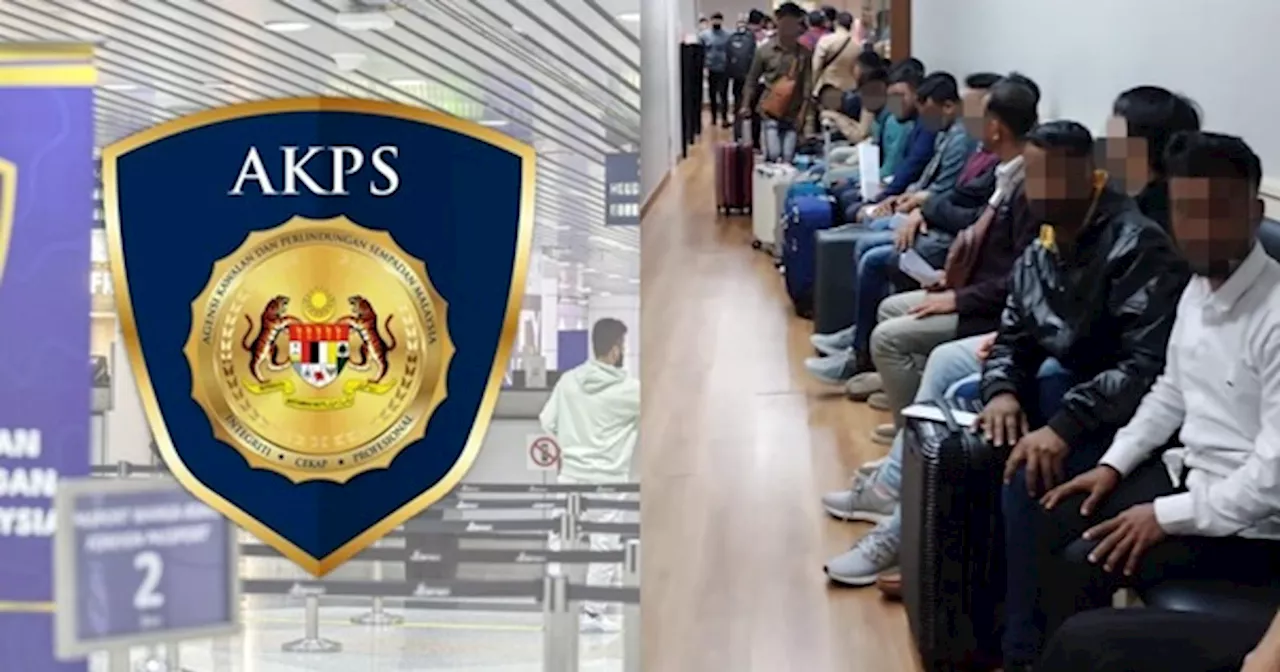 Agensi Kawalan Dan Perlindungan Malaysia Gagalkan Cubaan Ratusan Warga Asing Ceroboh KLIA